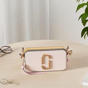 Marc Jacobs Blush and Gold Crossbody Bag